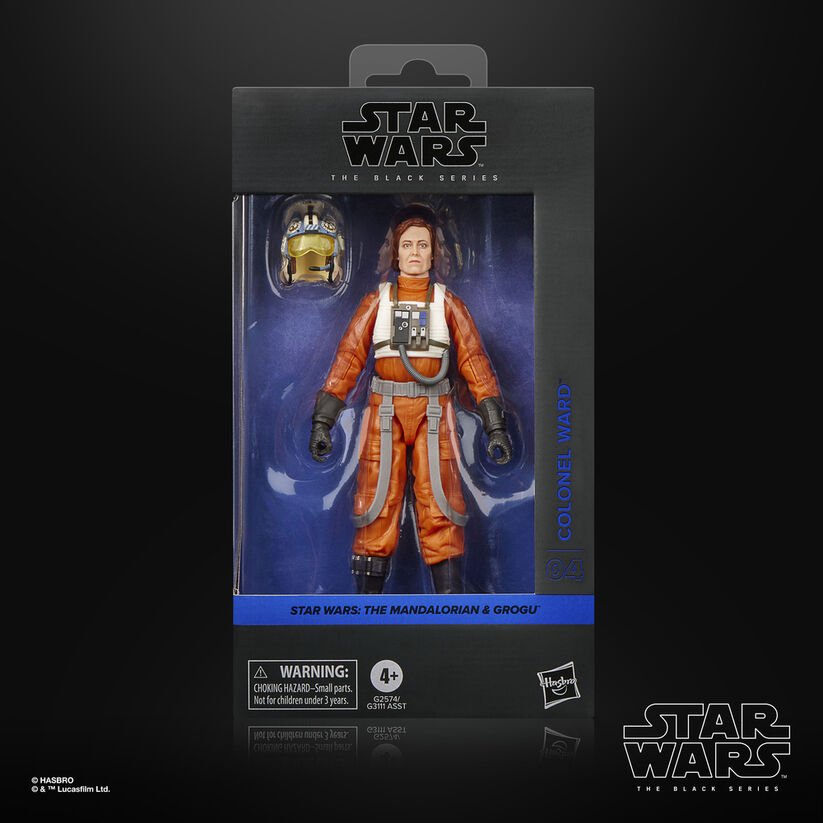 Star Wars The Mandalorian & Grogu Colonel Ward figure 15cm