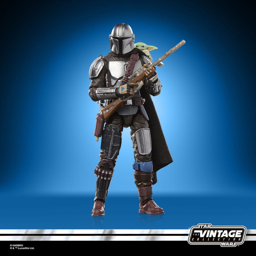 Star Wars The Mandalorian & Grogu - The Mandalorian & Grogu Deluxe figure 9,5cm - Image 2