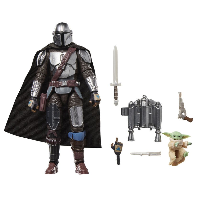 Star Wars The Mandalorian & Grogu - The Mandalorian & Grogu Deluxe figure 9,5cm - Image 4