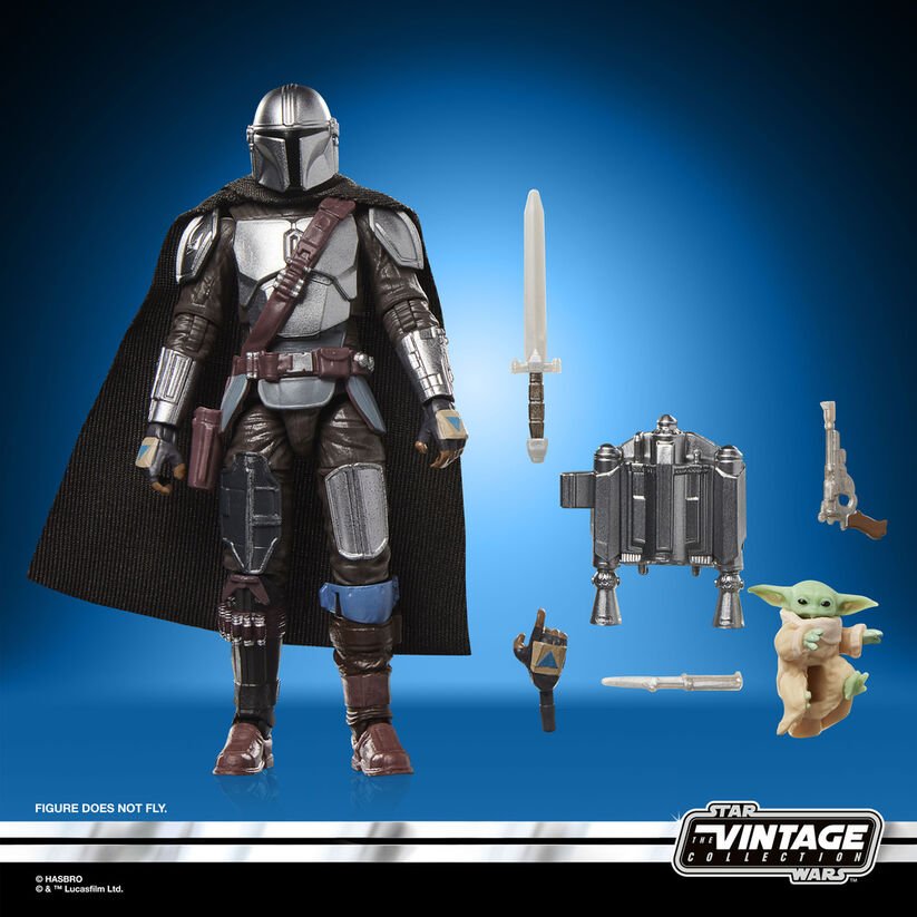 Star Wars The Mandalorian & Grogu - The Mandalorian & Grogu Deluxe figure 9,5cm - Image 5