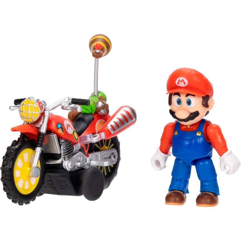 Super Mario Bros - Super Mario Galaxy Movie Figure + vehicle - Image 5