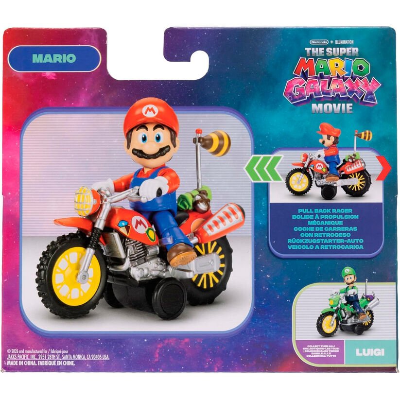 Super Mario Bros - Super Mario Galaxy Movie Figure + vehicle - Image 6