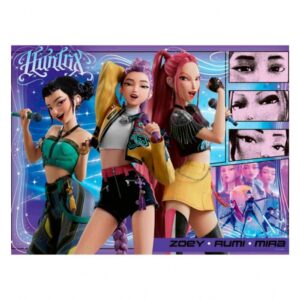 Kpop Demon Hunters XXL puzzle 100pcs