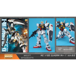 Mobile Suit Gundam MG 1/100 MK-II ver 2.0 model kit figure