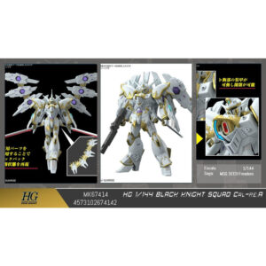 Mobile Suit Gundam HG 1/144 Black Knight Squad Cal-rea model kit figure