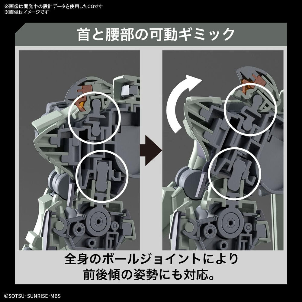 Mobile Suit Gundam HG 1/144 Zowort model kit figure - Image 3