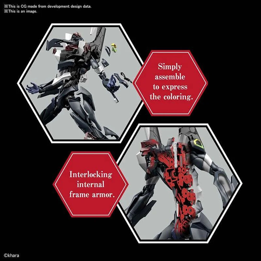 Mobile Suit Evangelion The Enchanted Shield of Virtue Unit-03 RG Multipurpose Humanoid Decisive Weapon model kit figure - Image 4