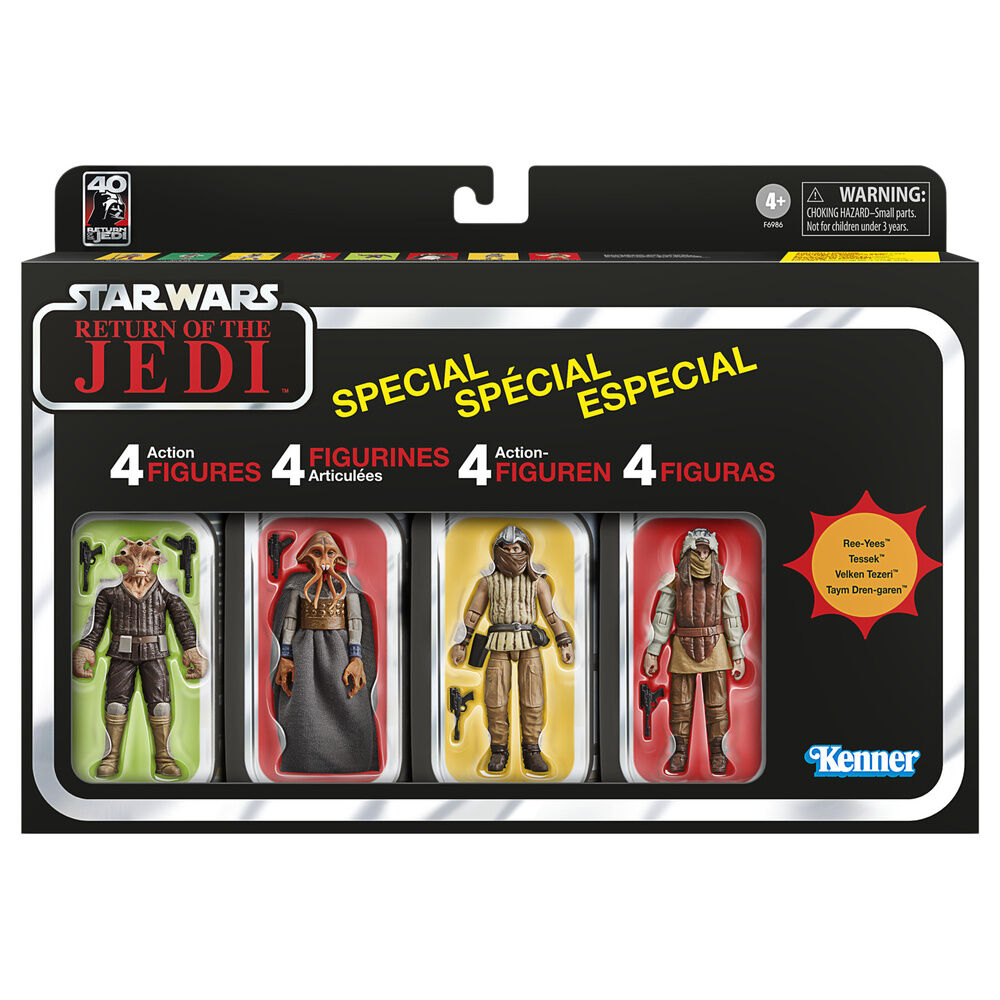 Star Wars Return Of The Jedi 4 figure set 10cm