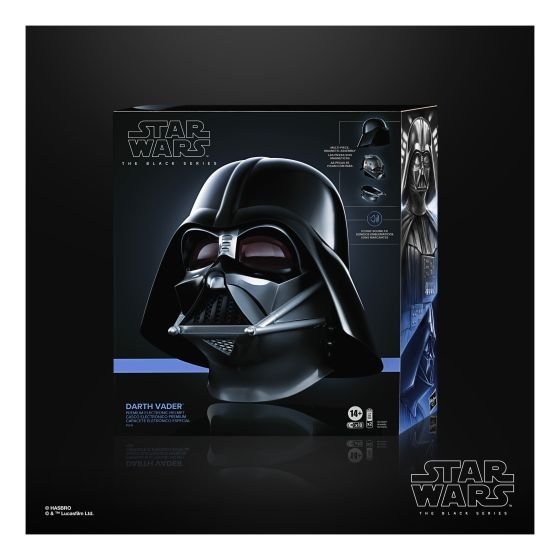 Star Wars The Black Series Darth Vader Premium Electronic Helmet - Image 6