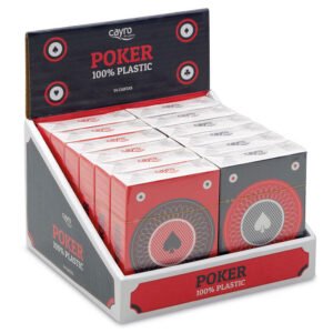 Poker cards assortment