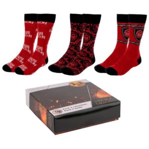 The House of the Dragon pack 3 adult socks