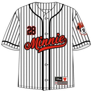 Disney Minnie adult baseball shirt