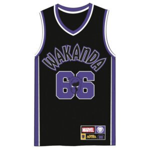 Marvel Black Panther adult basketball t-shirt