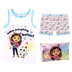 Gabby Doll House Pyjama + vanity case