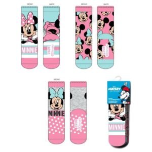 Disney Minnie pack 3 assorted socks