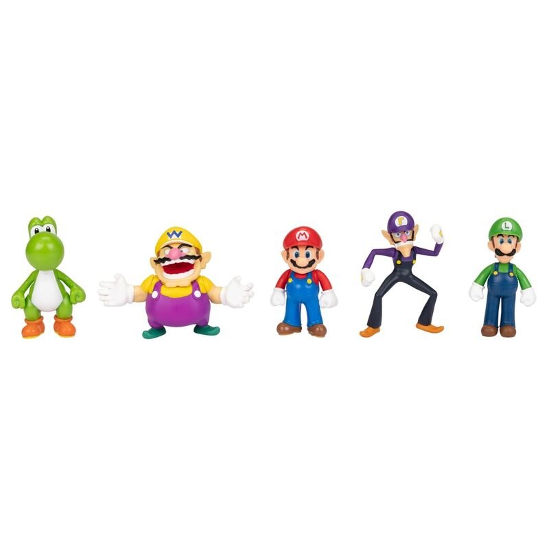 Super Mario Bros blister 5 figures 6cm - Image 2