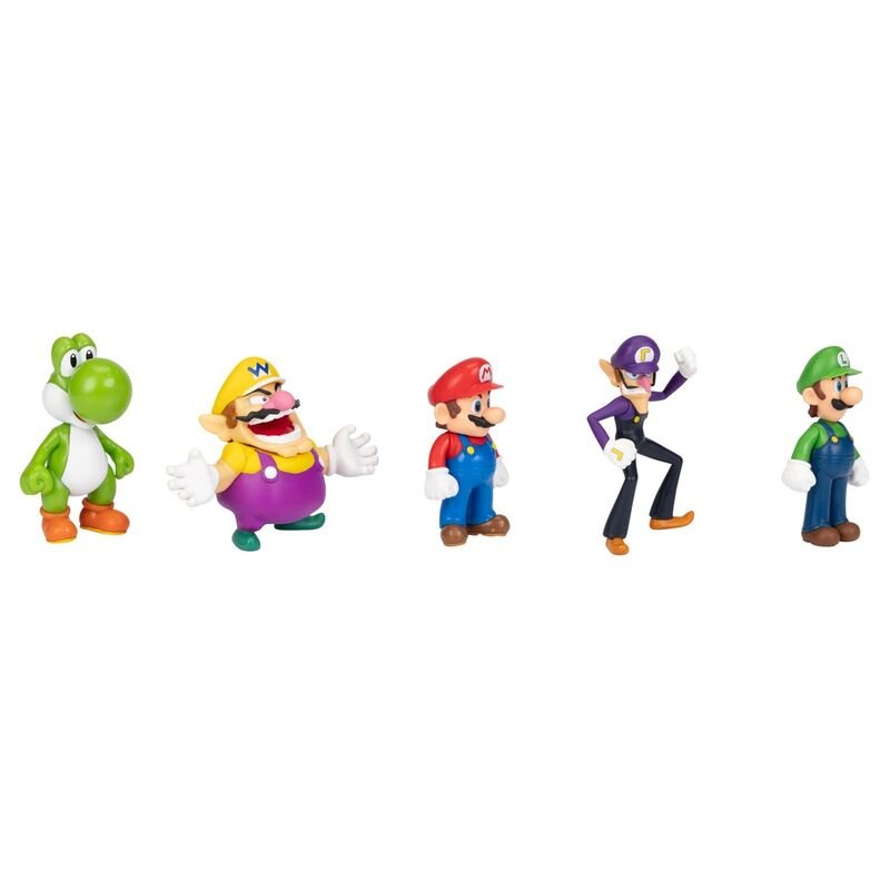 Super Mario Bros blister 5 figures 6cm - Image 3