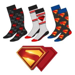 DC Comics Superman pack 3 adult socks