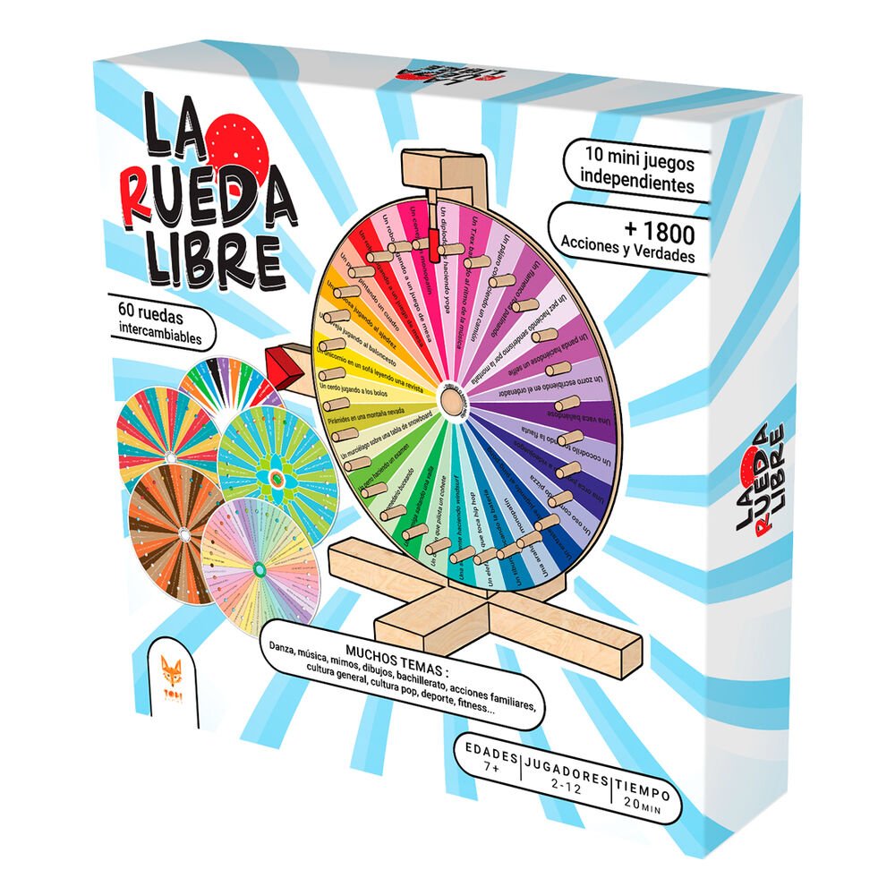 Juego de mesa La Rueda Libre español