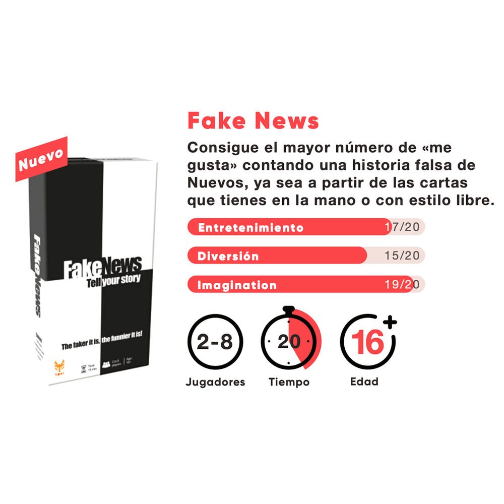 Juego de mesa Fake News español - Image 2
