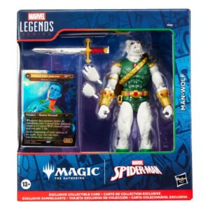 Marvel Spider-Man Magic The Gathering Man-Wolf figure 15cm