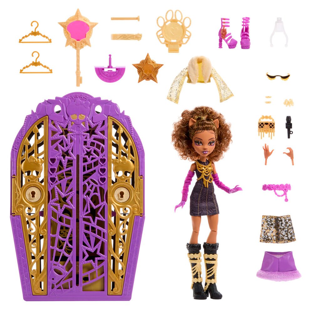 Monster High Skulltimate Secrets Hauntlywood Mysteries Clawdeen doll - Image 2