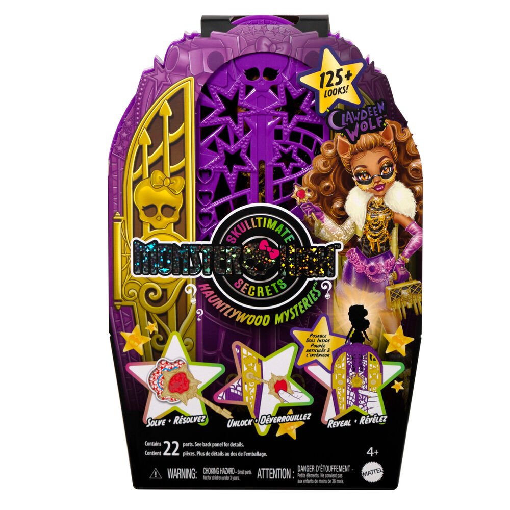 Monster High Skulltimate Secrets Hauntlywood Mysteries Clawdeen doll - Image 4
