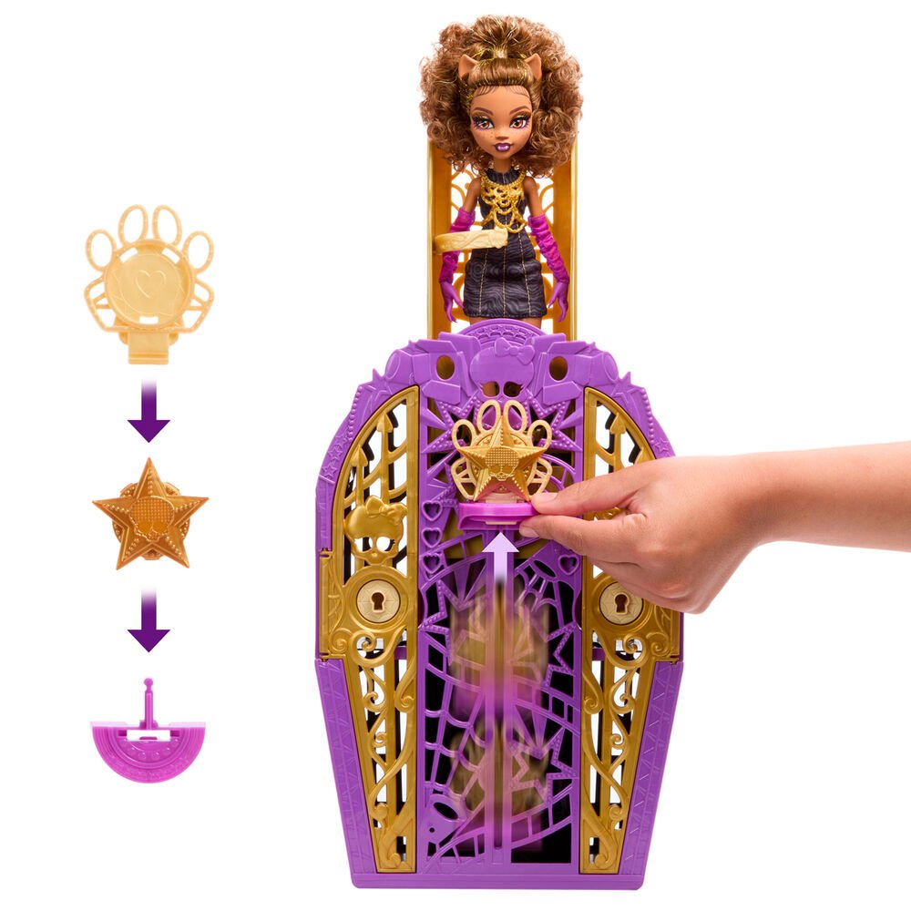 Monster High Skulltimate Secrets Hauntlywood Mysteries Clawdeen doll - Image 6