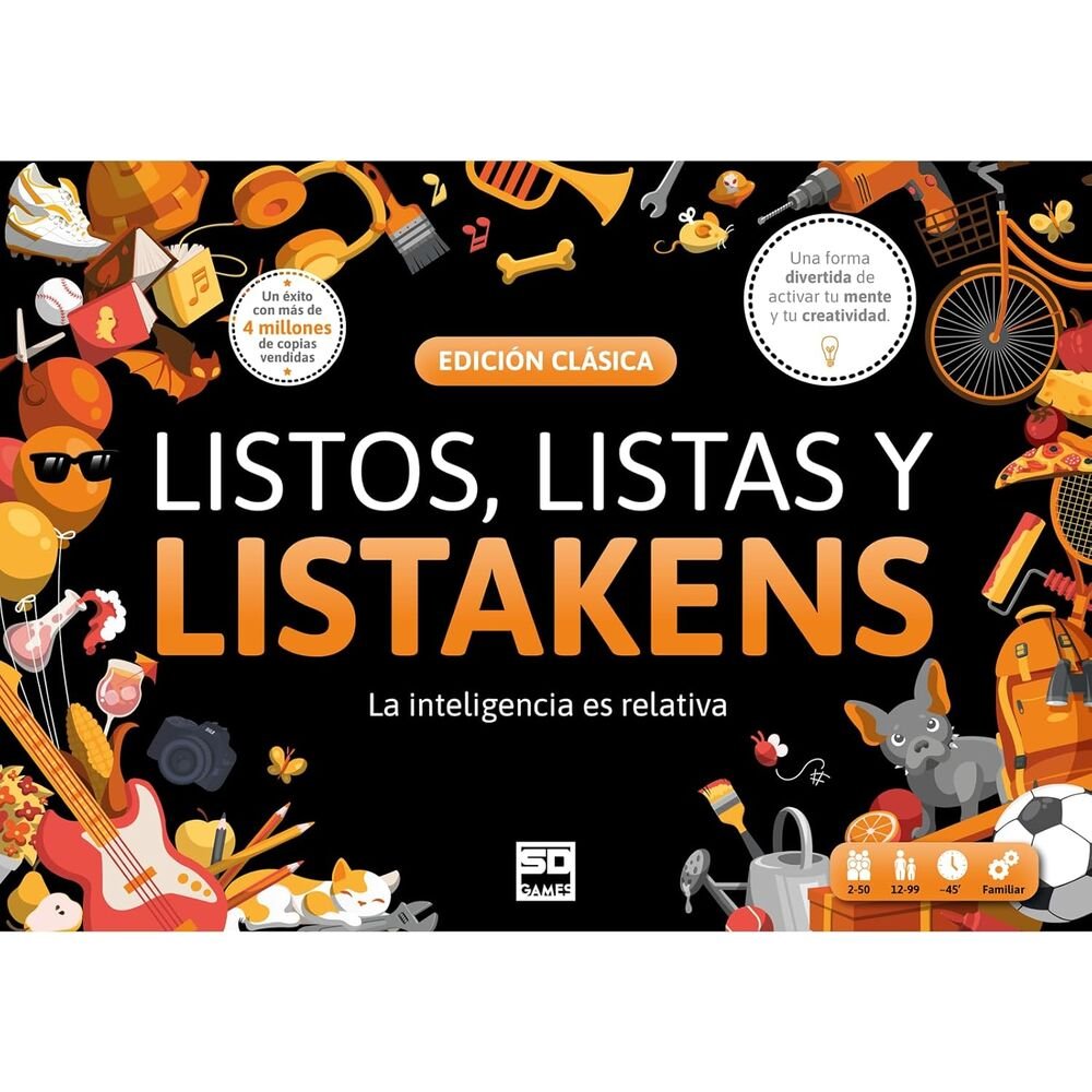 Spanish Listos Listas y Listakens board game - Image 6
