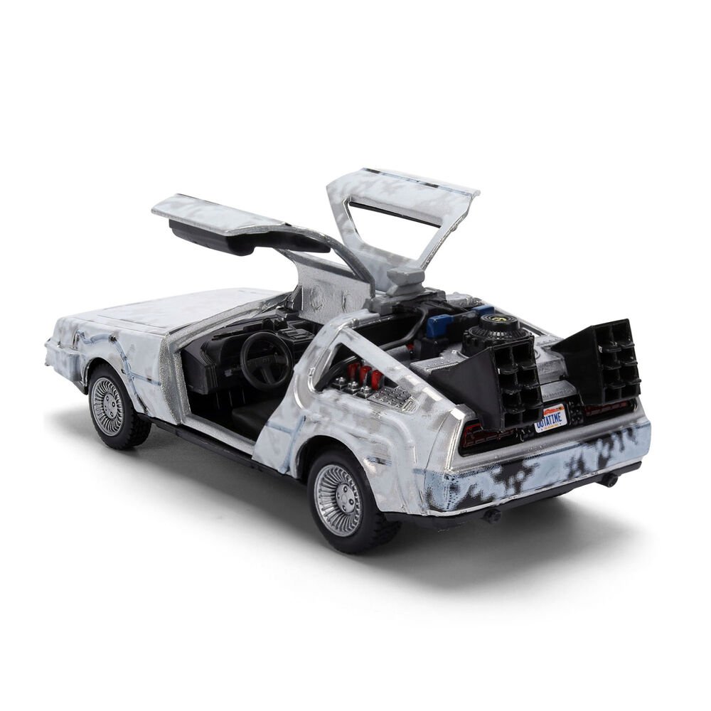 Back to the Future 40th Anniversary Time Machine Ice Effect Dlorean replica - Image 4
