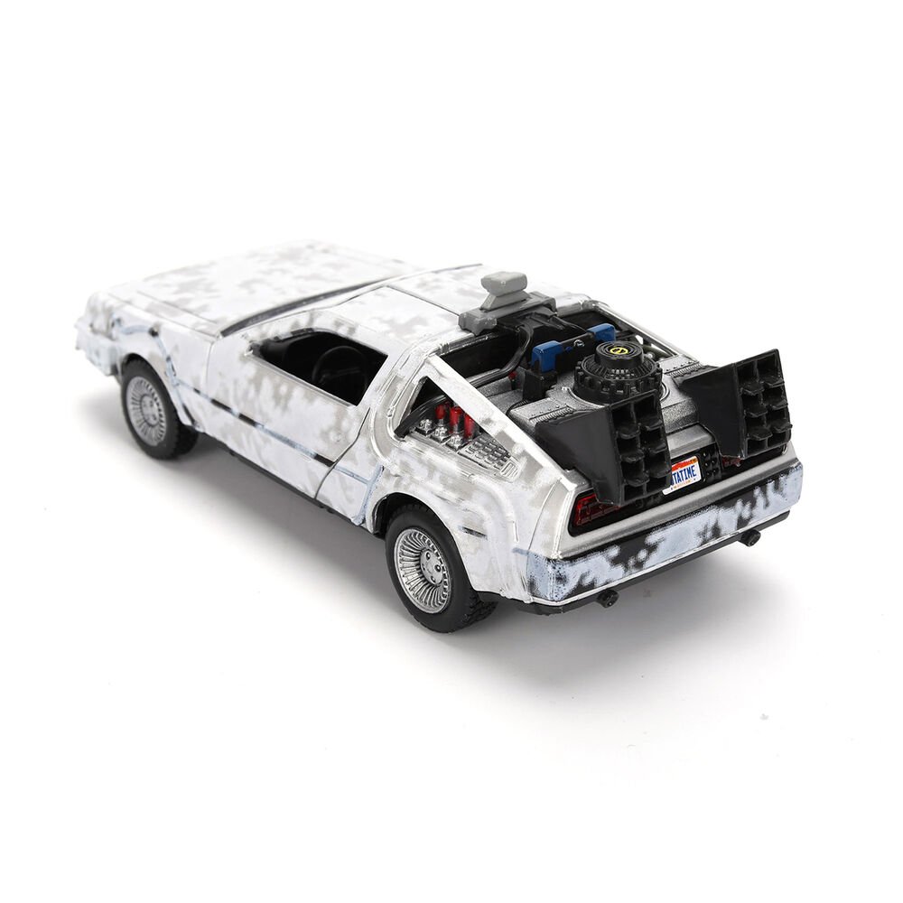 Back to the Future 40th Anniversary Time Machine Ice Effect Dlorean replica - Image 6