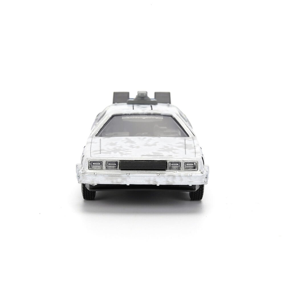 Back to the Future 40th Anniversary Time Machine Ice Effect Dlorean replica - Image 8
