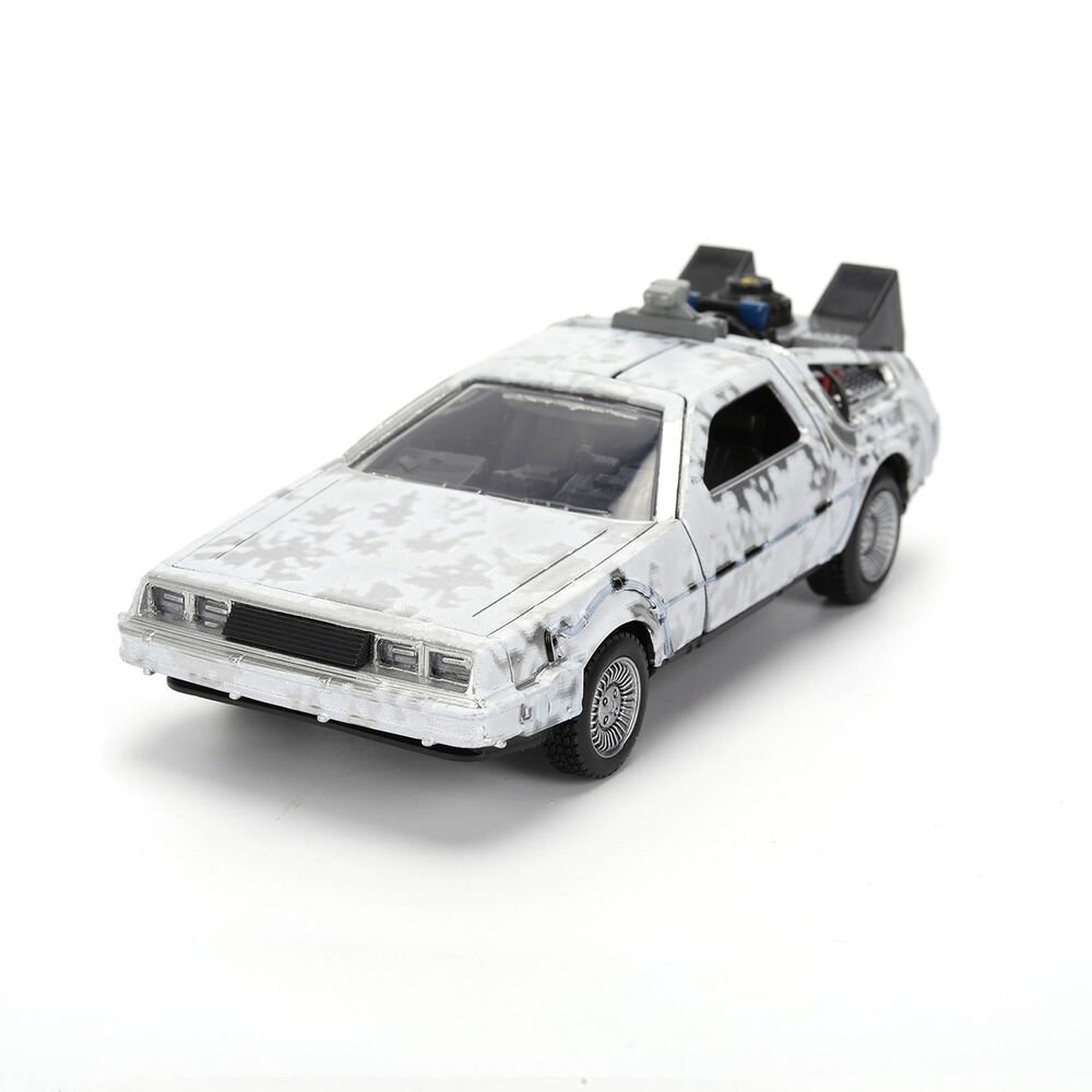 Back to the Future 40th Anniversary Time Machine Ice Effect Dlorean replica - Image 9