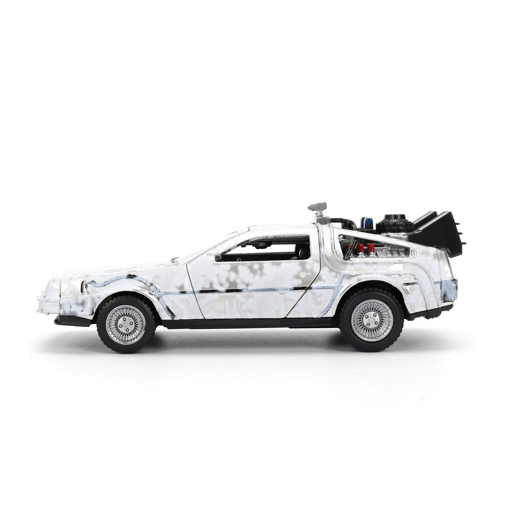 Back to the Future 40th Anniversary Time Machine Ice Effect Dlorean replica - Image 10