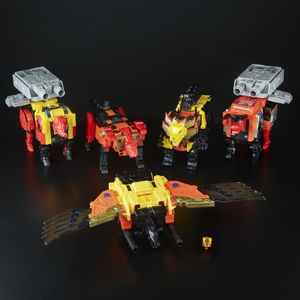 Transformers Power of the Primes Predaking Combiner set figures - Image 4