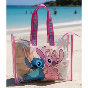 Disney Stitch & Angel beach bag