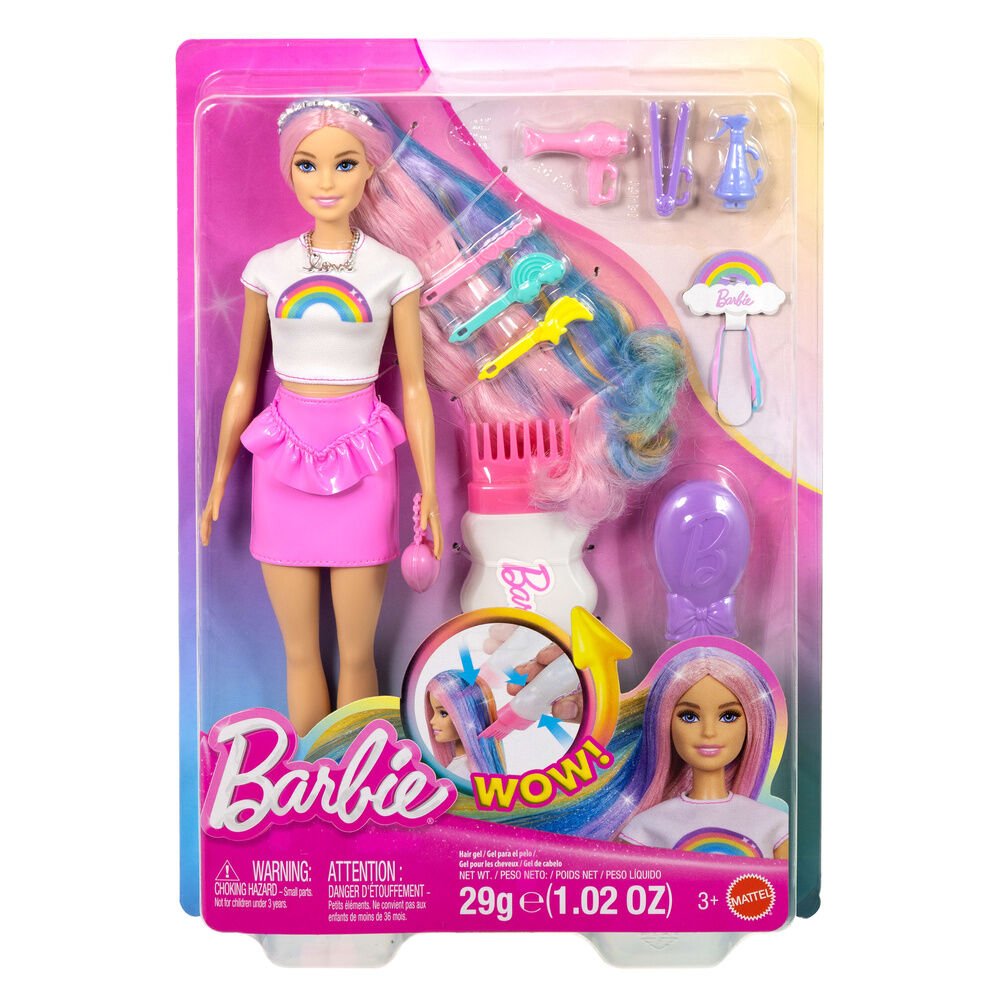 Barbie Rainbow Shimmer Hair doll