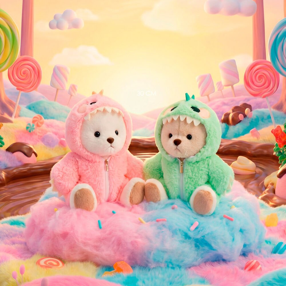 Lofy Bear assorted plush toy 30cm - Image 5