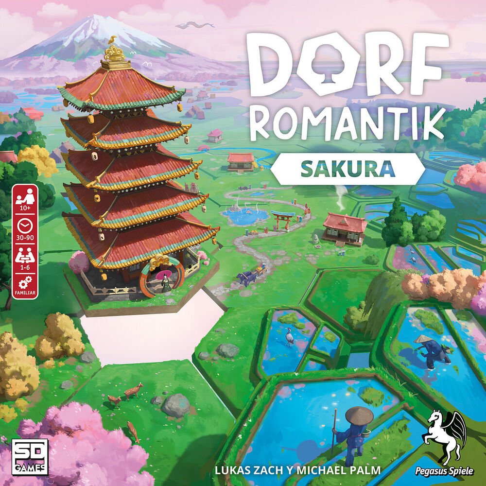 Spanish Dorfromantik Sakura board game - Image 2