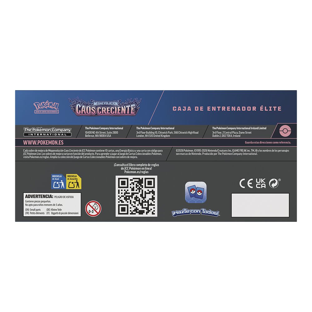 Spanish Pokemon Megaevolution Elite Trainer Card game case - Image 3