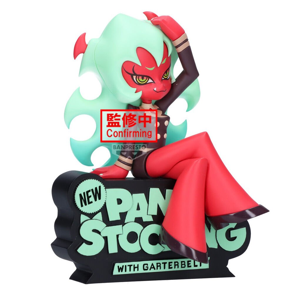 New Panty Stocking with Garterbelt Monitor Top Scanty figure 12cm - Image 2