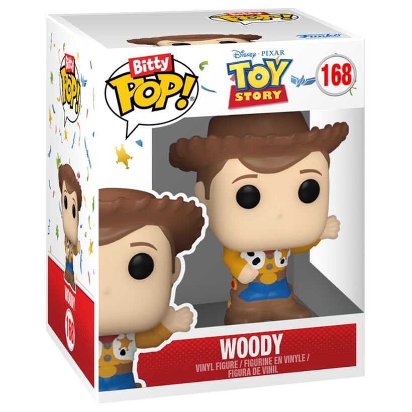 Bitty POP pack 2 figures Disney Pixar Toy Story Woody & Buzz - Image 2
