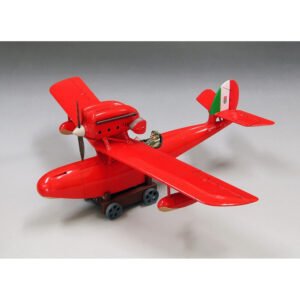 Porco Rosso Savoia S.21 Seaplane model kit + Porco Rosso figure