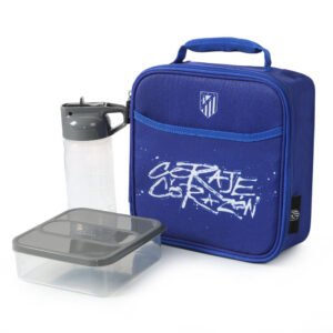 Atletico de Madrid thermo lunch bag + bottle + tupper