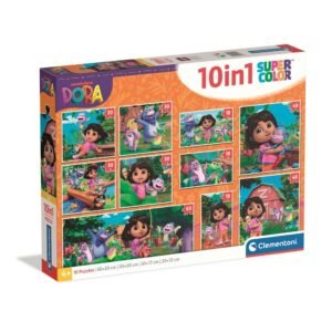 Dora The Explorer puzzle 10 In 1