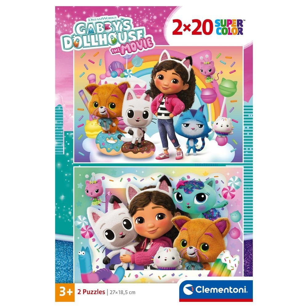 Gabbys Dollhouse puzzle 2x20pcs - Image 2
