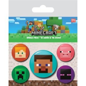 Minecraft set ok 5 badge