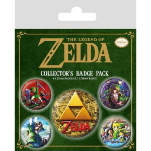 The Legend of Zelda set ok 5 badge