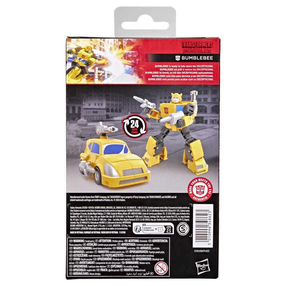 Transformers Studio Series - Transformers Devastation Deluxe Class Bumblebee figure 10,5cm - Image 13