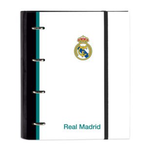Real Madrid 26/27 A4 cardboard 4 rings binder with sheets